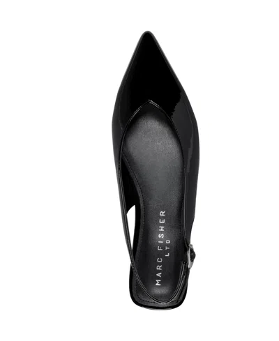 Marc Fisher Ltd Women's Gabra Pointy Toe Slingback Flats