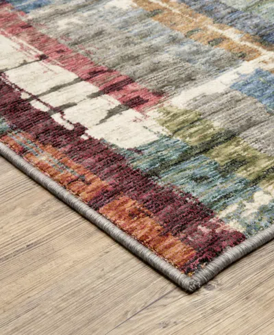 Oriental Weavers Tisdell Tis12 3'9"x5'2" Area Rug In Multi