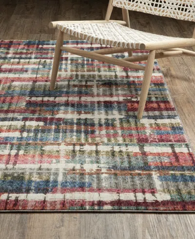 Oriental Weavers Tisdell Tis12 3'9"x5'2" Area Rug In Multi