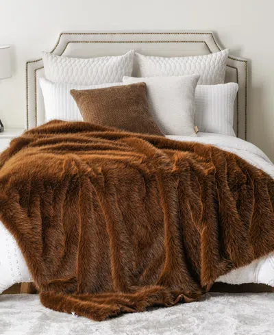 Battilo Lifestyle Faux Fur Throw, 50" X 60"