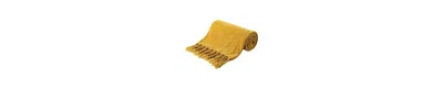 Battilo Lifestyle Chenille Throw With Fringe Tassels, 50" X 60"