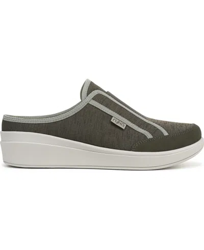 Ryka Rykä Lounge Mule Sneaker In Green