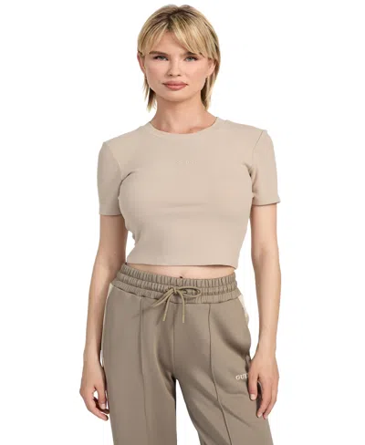 Guess Women's Carla Short-sleeve Knit Top