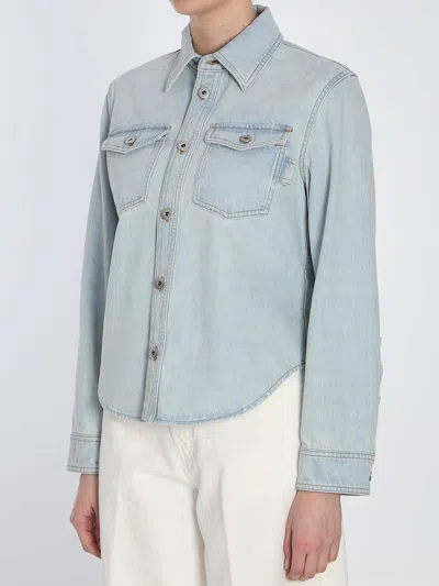 Bottega Veneta White Cotton Shirts