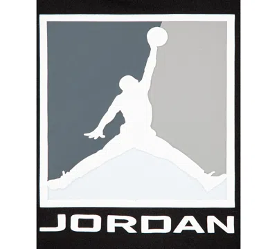 Jordan Big Boys Essentials Baseline Pullover Hoodie In Black