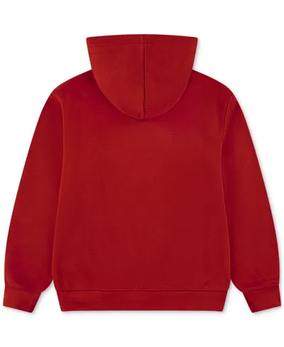 Jordan Big Boys Brooklyn Essentials Fleece Pullover Hoodie In Red