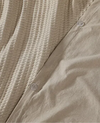 Cannon Heritage Cotton Waffle Duvet Cover Sets In Multi