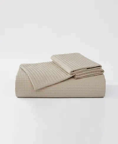 Cannon Heritage Cotton Waffle Duvet Cover Sets In Multi