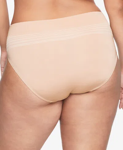Warner's Warners No Pinching, No Problems Dig-free Comfort Waist Smooth And Seamless Hi-cut Rt5501p In Neutral