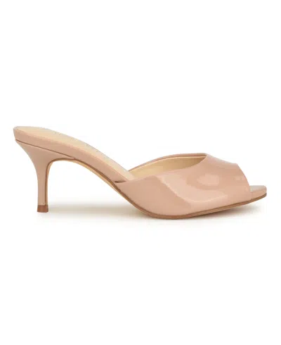 Nine West Women's Luvlie Kitten Heel Dress Sandals