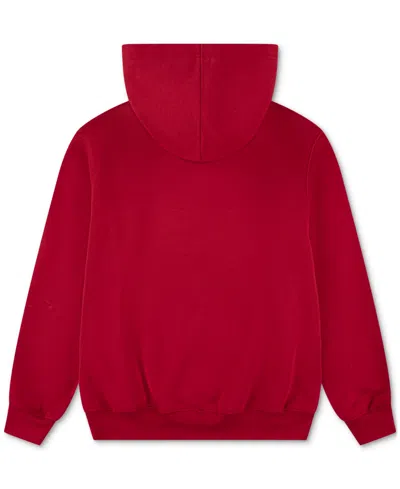 Jordan Big Boys Essentials Baseline Pullover Hoodie In Red