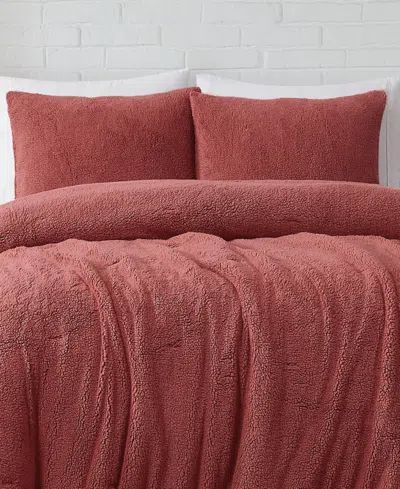 Brooklyn Loom Marshmallow Sherpa 3-pc. Comforter Set, Full/queen