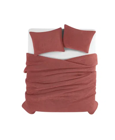 Brooklyn Loom Marshmallow Sherpa 3-pc. Comforter Set, Full/queen