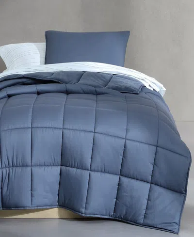 Calvin Klein Washed Solid Reversible Plush 5-pc. Comforter Set, Twin/twin Xl