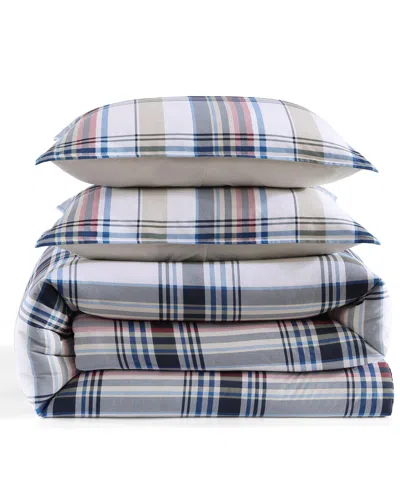 Tommy Hilfiger Waterbury Plaid Cotton 3-pc. Comforter Set, King