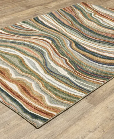 Oriental Weavers Tisdell Tis07 7'10"x10'10" Area Rug In Multi