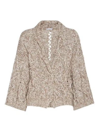 Brunello Cucinelli Wool And Cashmere Cardigan
