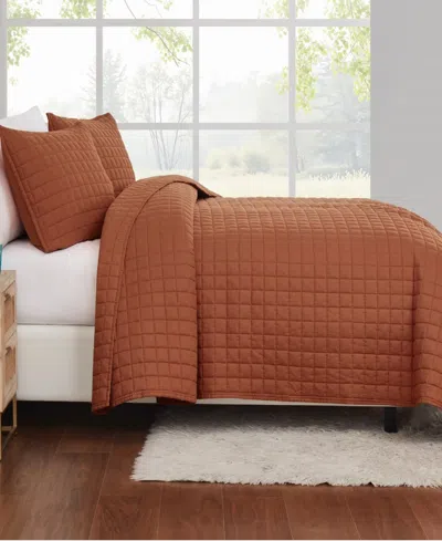 Brooklyn Loom Brookyln Loom Flax Linen 3-pc. Quilt Set, Full/queen