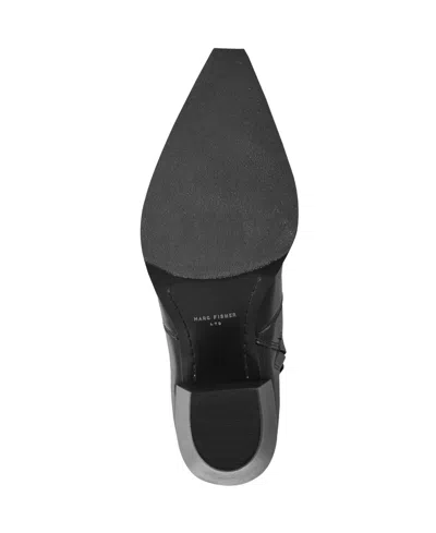 Marc Fisher Ltd Women's Giulie Western Block Heel Booties