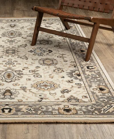 Oriental Weavers Acacia Aca06 7'10"x10'10" Area Rug In Neutral