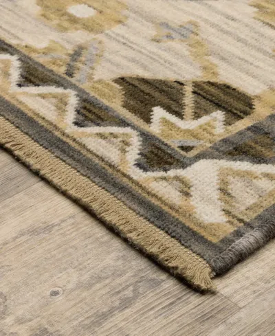 Oriental Weavers Acacia Aca03 6'7"x9'6" Area Rug In Neutral