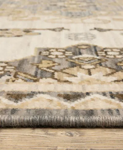 Oriental Weavers Acacia Aca03 6'7"x9'6" Area Rug In Neutral