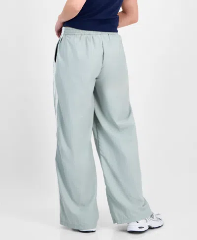 Celebrity Pink Juniors' Drawstring Side-stripe Track Pants