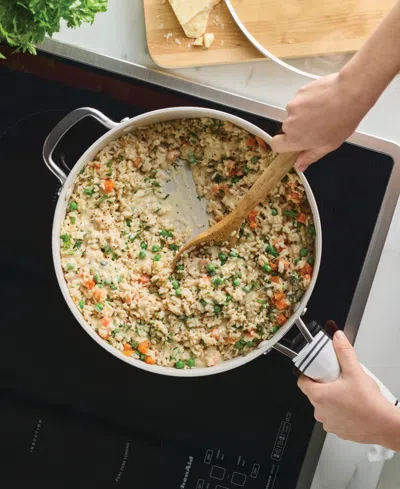 Kitchenaid Hard-anodized Ceramic Induction 5-qt. Saute Pan With Lid