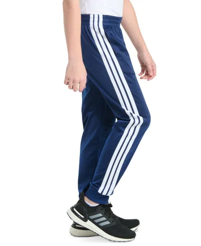 Adidas Originals Toddler & Little Boys Elastic-waistband Essential 3-stripe Jogger Pants In Blue