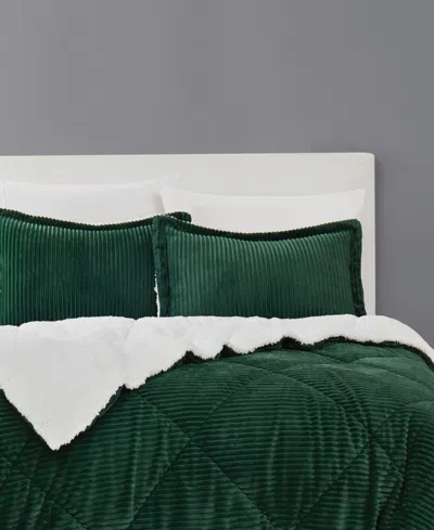 Brooklyn Loom Essential Corduroy 3-pc. Comforter Set, King