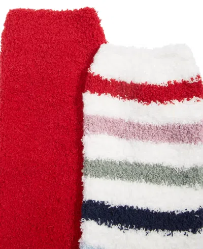 Charter Club Women's 2-pk. Fuzzy Butter Socks, Created For Macy's
