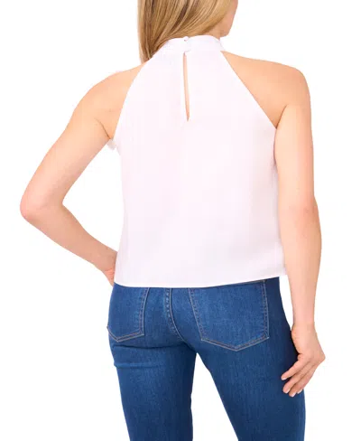 Cece Women's Bow Halter Neck Sleeveless Blouse