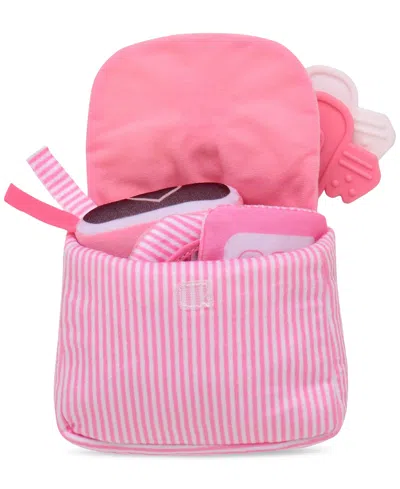 Little Me Baby Girls My First Purse Plush Play Set In Pink