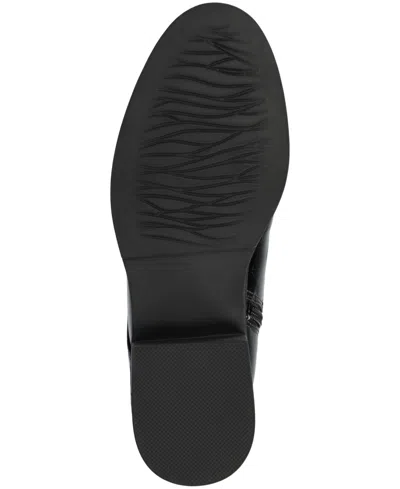 Journee Collection Women's Vienna Lace Up Stacked Heel Booties