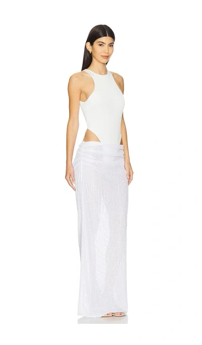 Awave Studio Bodysuit And Long Skirt Set