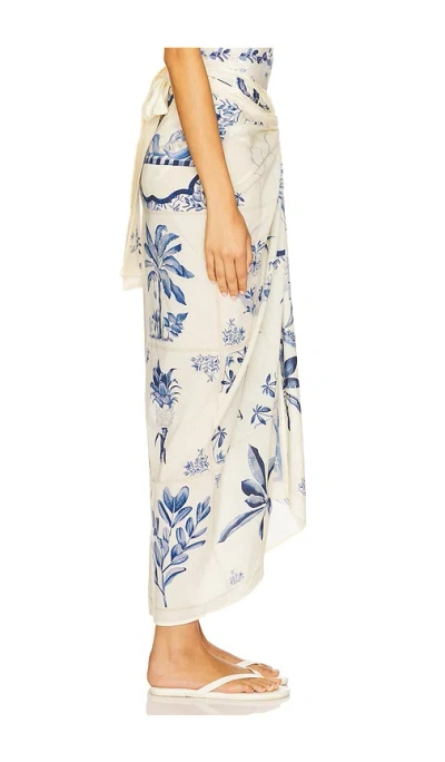 Agua By Agua Bendita Lavanda Midi Pareo In Multi