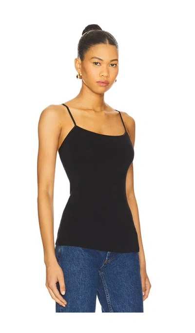 Cosabella Talco Micro-modal Shelf Bra Camisole In Black