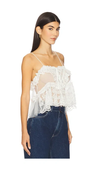 Free People Sofia Embroidered Tank