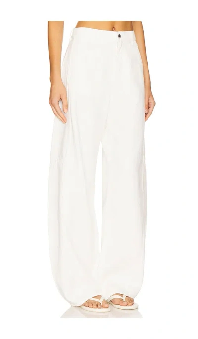 Grlfrnd Harvey Twisted Carpenter In White