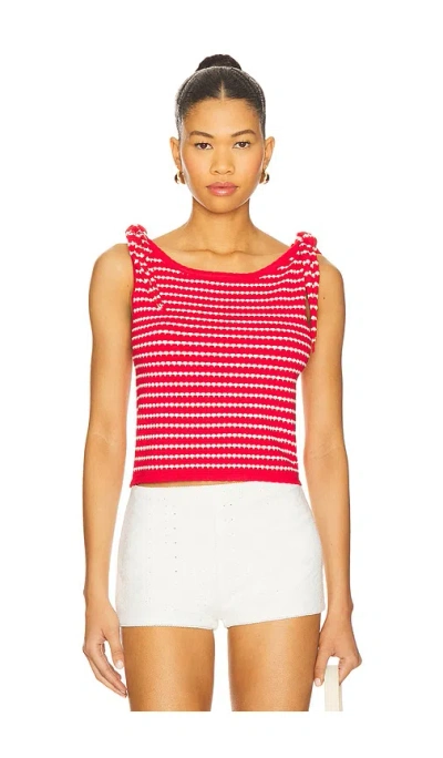 For Love & Lemons Regatta Stripe Knit Top