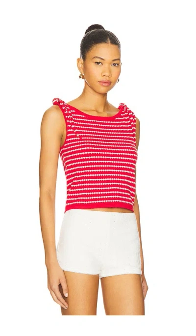 For Love & Lemons Regatta Stripe Knit Top