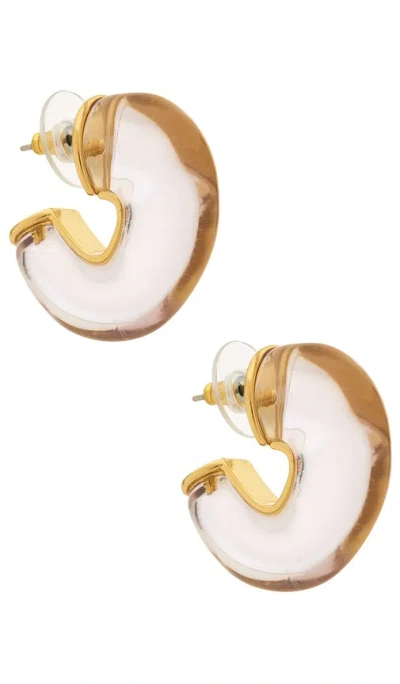Lele Sadoughi Birthstone Chunky Hoop Earring
