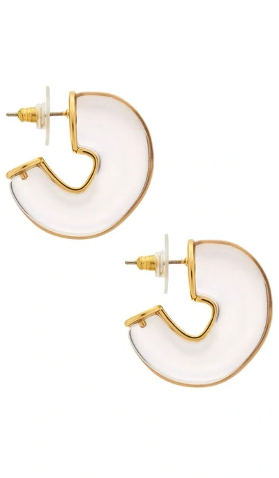 Lele Sadoughi Birthstone Chunky Hoop Earring