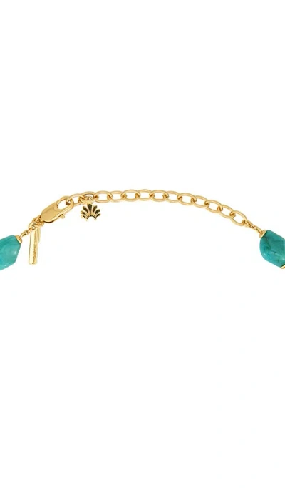 Lele Sadoughi Stone Station Necklace