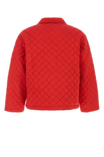 Bode Red Cotton Hobby Jacket In Red