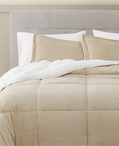 Truly Soft Basket Carved Softness 2-pc. Comforter Set, Twin/twin Xl