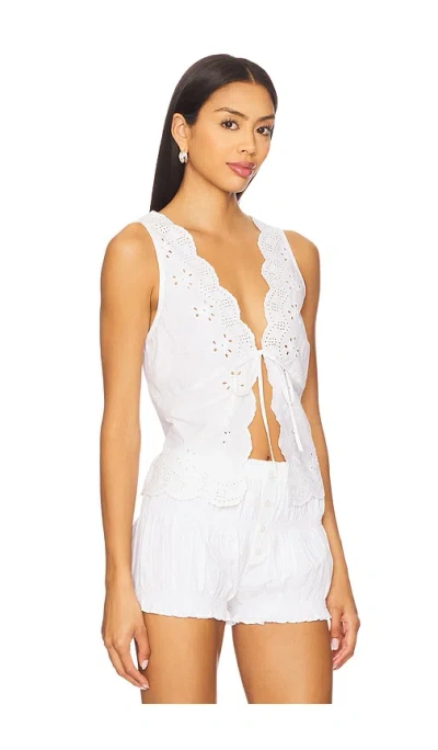 Tularosa Tessia Top In White