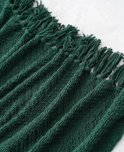 Battilo Herringbone Chenille Knit Throw, 50" X 60"