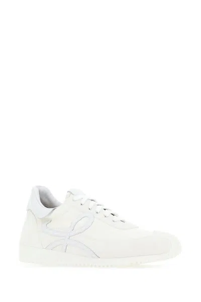 Loewe Flow Runner Sneakers In White
