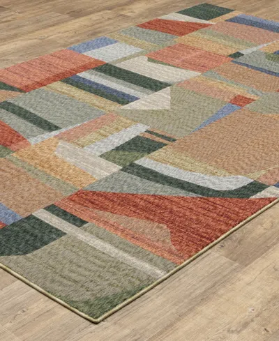 Oriental Weavers Tisdell Tis09 9'10"x12'8 Area Rug In Multi